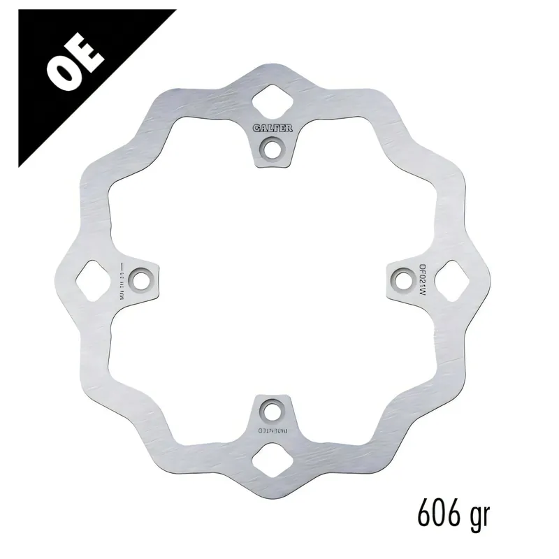 Bremsscheibe Galfer DF021W WAVE® mit ECE R90 Zulassung, starr vorne 276x4mm (2 benötigt) für Honda XRV Africa Twin 750 ccm Bj. 1990 - 2003 Beliebt