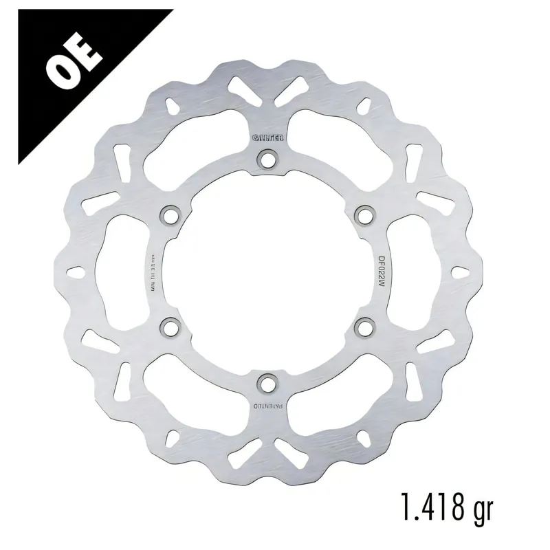 Direkt Vom Hersteller Bremsscheibe Set Galfer 2x DF022W WAVE® mit ECE R90 Zulassung, starr vorne 318x5mm für Honda ST Pan-European, Triumph Adventurer 900 / 1100 ccm Bj. 1990 - 2001