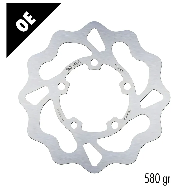 Bremsscheibe Galfer DF155W WAVE® mit ECE R90 Zulassung, starr hinten 230x4mm für Kawasaki ZX-7 R RR ZXR ZX-9R Ninja 750 / 900 ccm Bj. 1989 - 2002 Wochenendangebot