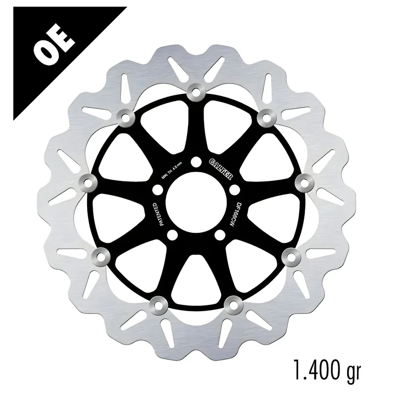 Neuheit Bremsscheibe Set Galfer 2x DF168CW WAVE® mit ECE R90 Zulassung, schwimmend vorne 320x5mm für Kawasaki ZRX S R ZX-7 RR ZXR ZZR ZX-12 VN Mean Streak 750 - 1600 ccm Bj. 1991 - 2007