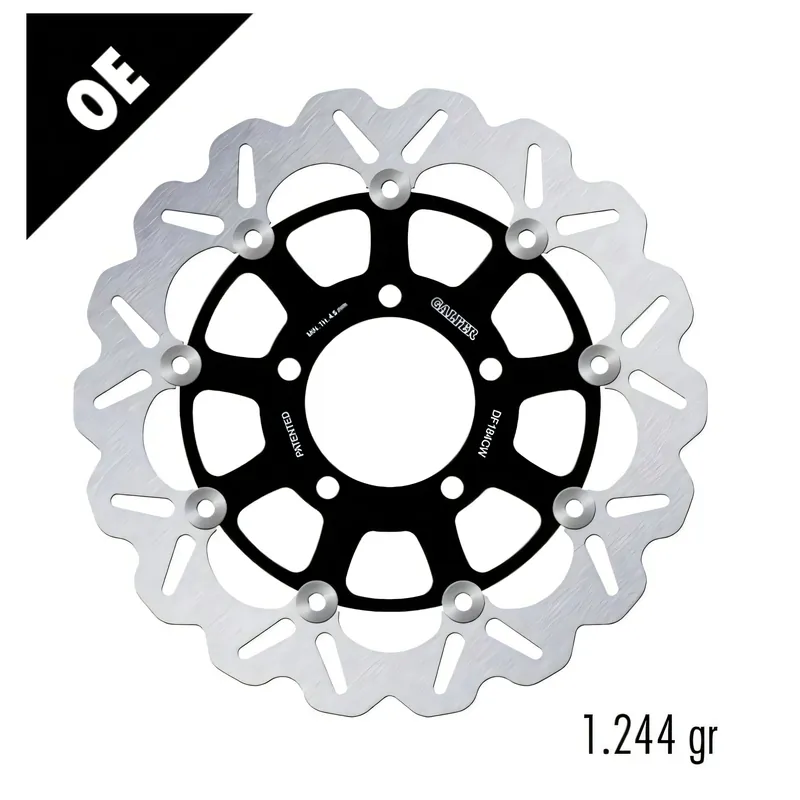 Neue Kollektion Bremsscheibe Set Galfer 2x DF184CW WAVE® mit ECE R90 Zulassung, schwimmend vorne 300x5mm für Kawasaki KLZ Versys Z SX R SE 600 - 1000 ccm Bj. 1978 - 2023