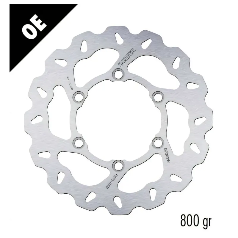 Bremsscheibe Galfer DF202W WAVE® mit ECE R90 Zulassung, starr hinten 240x4,5mm für Kawasaki KLX S 250 ccm Bj. 2008 - 2020 Aktuell