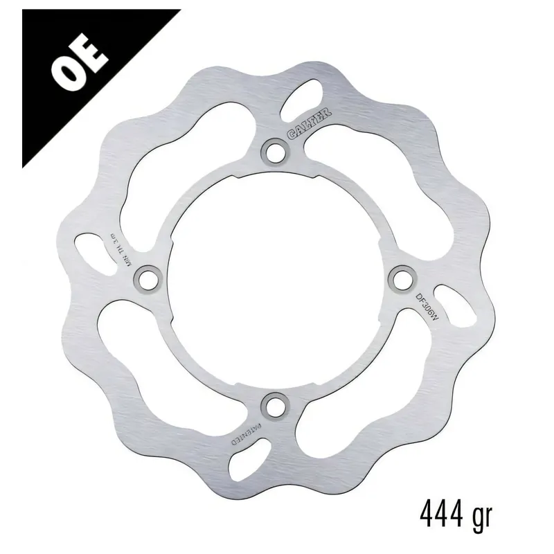 Bremsscheibe Galfer DF306W WAVE® mit ECE R90 Zulassung, starr vorne 250x3,5mm für Suzuki DR RX Djebel S SH SE 250 / 350 ccm Bj. 1990 - 2000 Nur Für Kurze Zeit