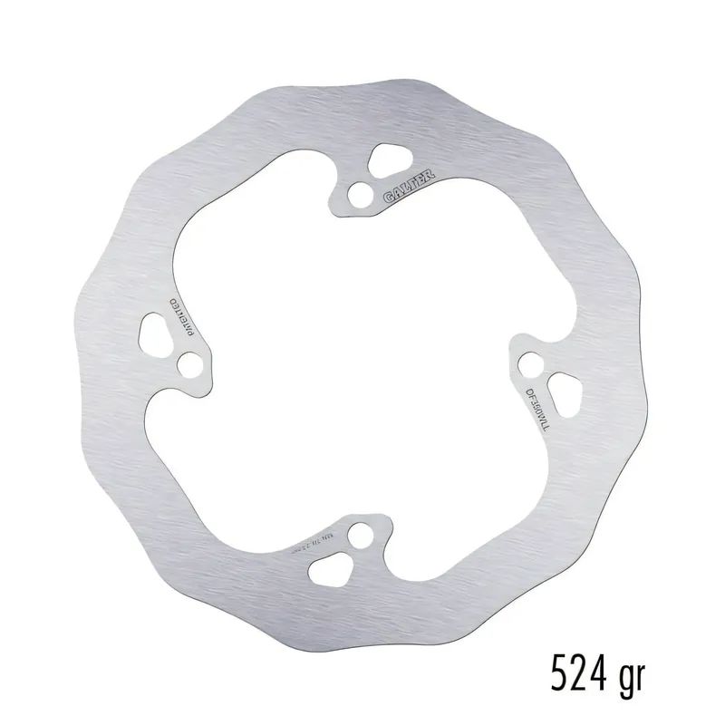 Echt Bremsscheibe Galfer DF350WLL WAVE® Racing Solid mit ECE R90 Zulassung, starr hinten 240x4mm für Suzuki RM-Z RMX Z 250 / 450 ccm Bj. 2005 - 2024