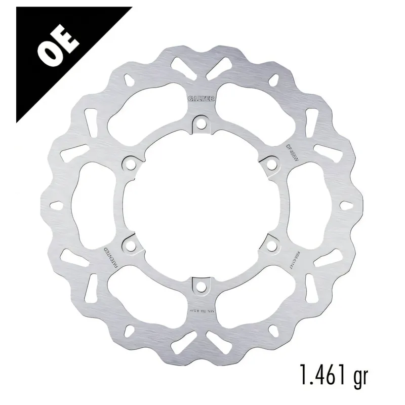 Bremsscheibe Galfer DF488W WAVE® mit ECE R90 Zulassung, starr hinten 298x5mm für Yamaha XVZ T Venture Royale 1200 ccm Bj. 1983 - 1987 Top-Angebot