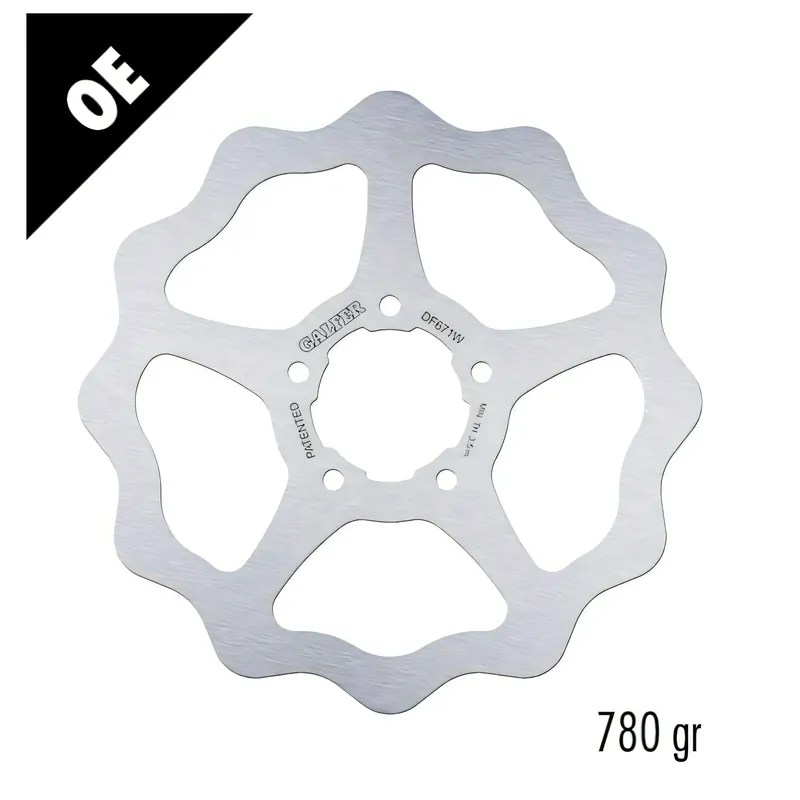Bremsscheibe Galfer DF671W WAVE® mit ECE R90 Zulassung, starr vorne 260x4mm für Aprilia Arrecife Scarabeo Atlantic Sprint Light, Derbi Boulevard S Rambla Sportcity Cube 125 Wochenendangebot