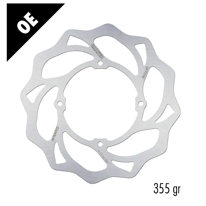 Bremsscheibe Galfer DF777W WAVE® mit ECE R90 Zulassung, starr vorne 219x3mm für Husqvarna TC, KTM SX 85 - 150 ccm Bj. 2007 - 2020 Preisreduziert