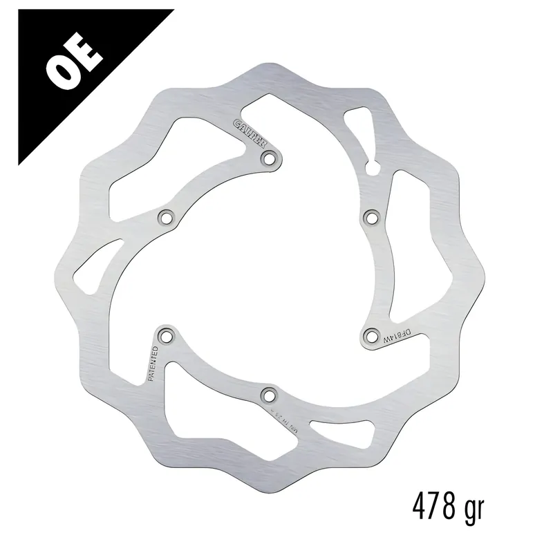 Preisreduziert Bremsscheibe Galfer DF814W WAVE® mit ECE R90 Zulassung, starr vorne 260x3mm für Beta RR Enduro Oilmix EFI Racing Xtrainer 250 - 498 ccm Bj. 2012 - 2025