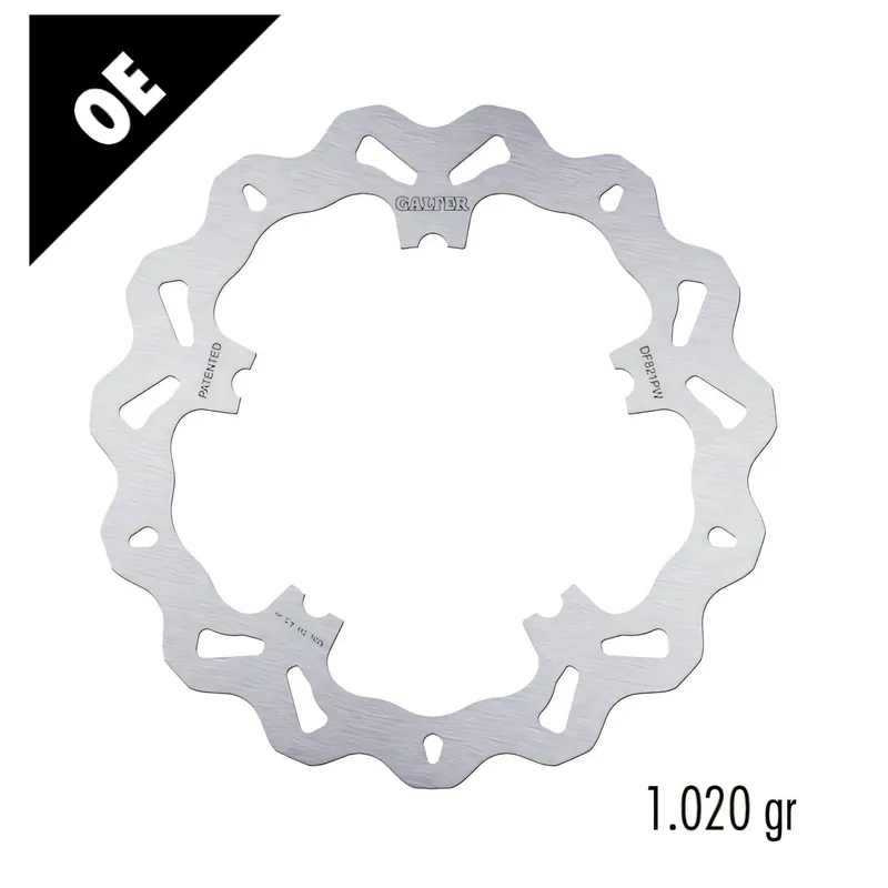 Bremsscheibe Set Galfer 2x DF821PW WAVE® mit ECE R90 Zulassung, starr vorne 300x5mm für Harley Davidson FXDL Dyna Low Rider FXDLS S VRSCA V-Rod VR1 VRSCAW VRSCB VRSCDX Night-Rod Bj. 2004 - 2019 Wochenendangebot