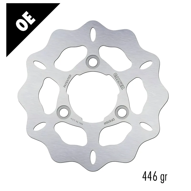 Bremsscheibe Set Galfer 2x DF878W WAVE® mit ECE R90 Zulassung, starr vorne 180x4mm für Kymco MXU IRS DX i 4WD Wide R S Maxxer KXR Sport LC 250 - 500 ccm Kracherpreis