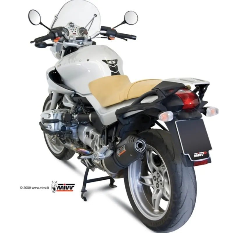 Sonderaktion Auspuffanlage Mivv SLIP-ON Carbon Oval Sport für BMW R 1150 ccm Bj. 2001 - 2006