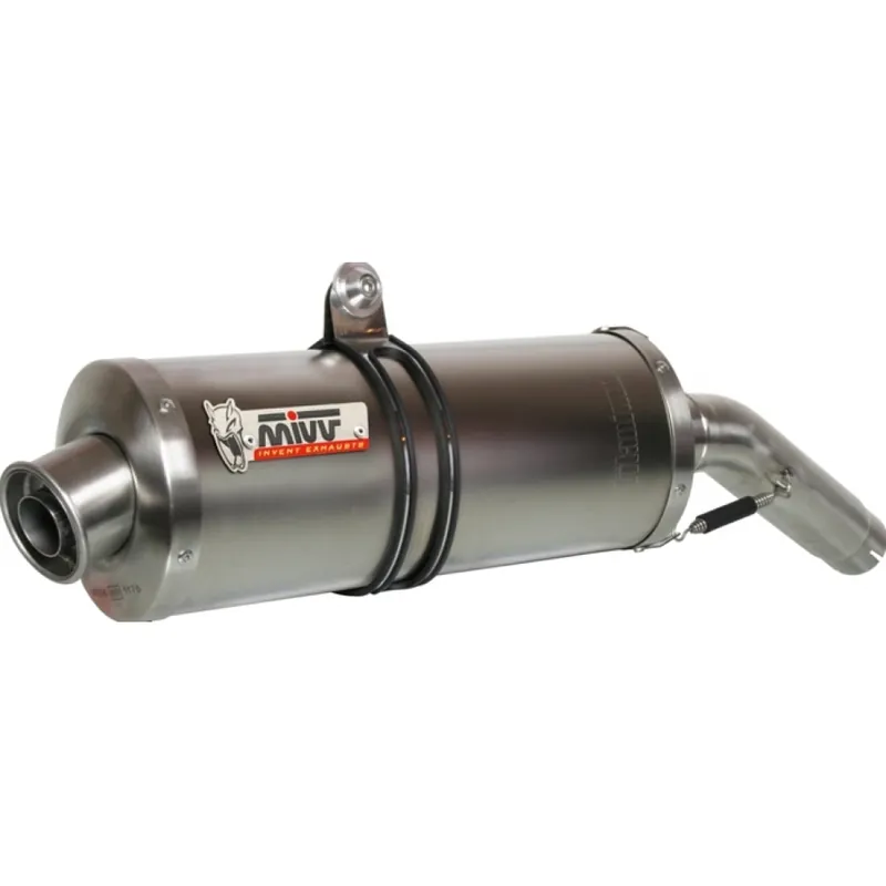 Auspuffanlage Mivv SLIP-ON Edelstahl Oval Sport für Kawasaki Z ABS 750 ccm Bj. 2007 - 2011 Meistverkauft