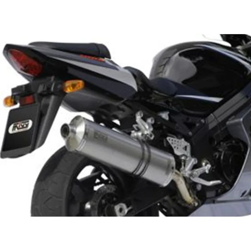Meistverkauft Auspuffanlage Mivv SLIP-ON Titan Oval Sport für Suzuki GSX R 1000 ccm Bj. 2003 - 2004