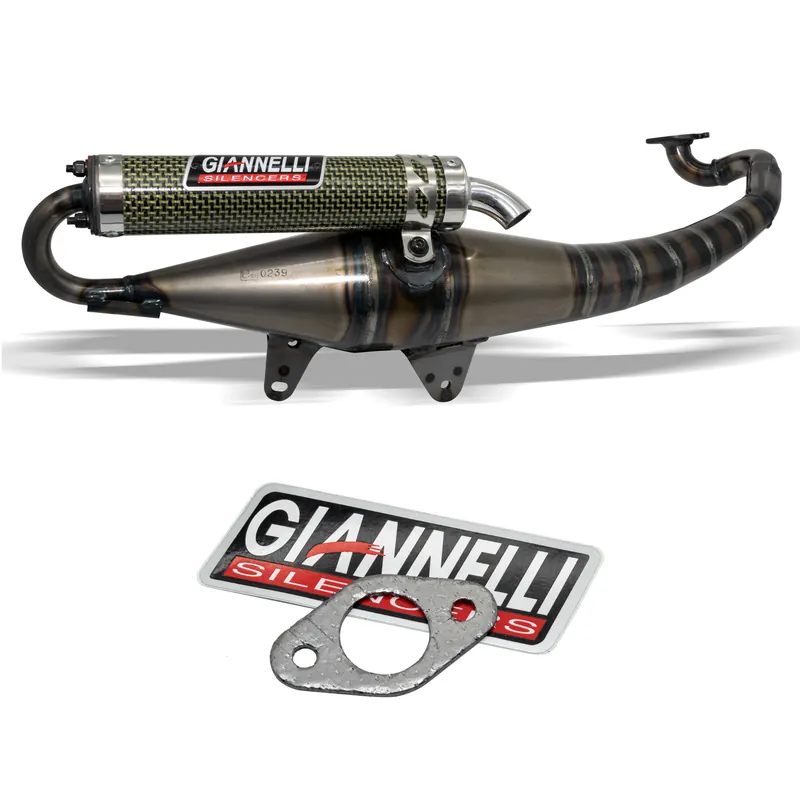 Auspuffanlage Giannelli Reverse Euro 2 für Benelli QuattronoveX 12 Zoll 10 50 ccm Saisonangebot