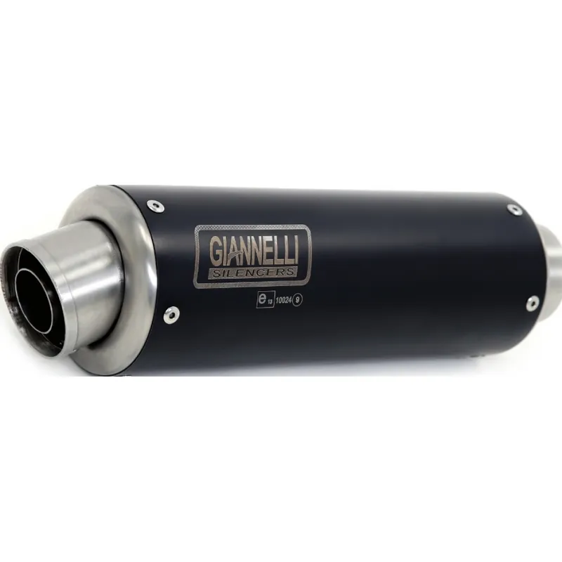 Auspuff Endschalldämpfer Giannelli X-Pro Edelstahl Black mit ABE für Yamaha Heißes Angebot