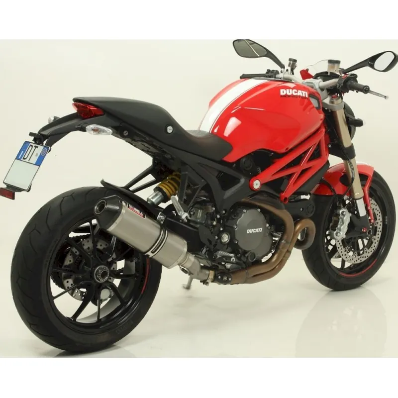 Knallerangebot Auspuffanlage Giannelli Ipersport Slip On Titan mit Carbonendkappe mit ABE für Ducati