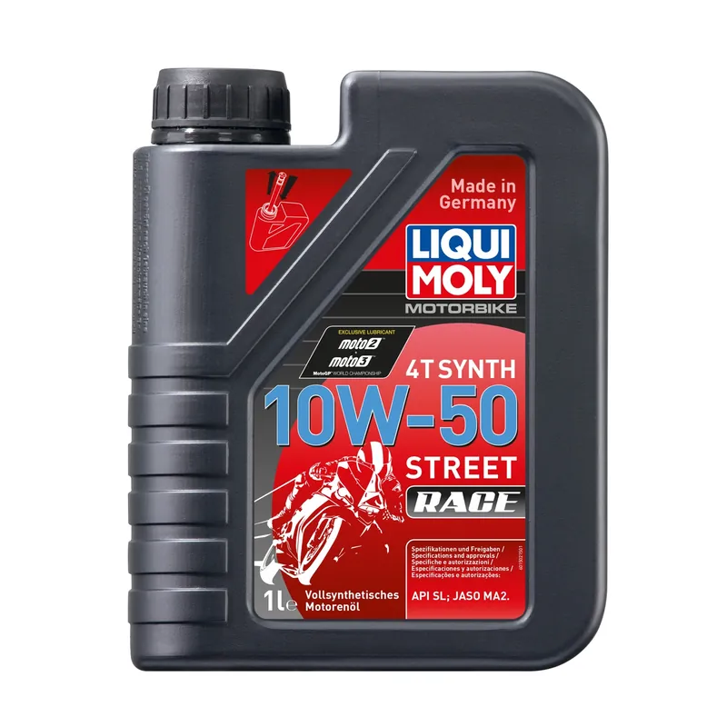 Finale Aktion Liqui Moly Motoröl 4T Synth 10W-50 Street Race 1502 1L