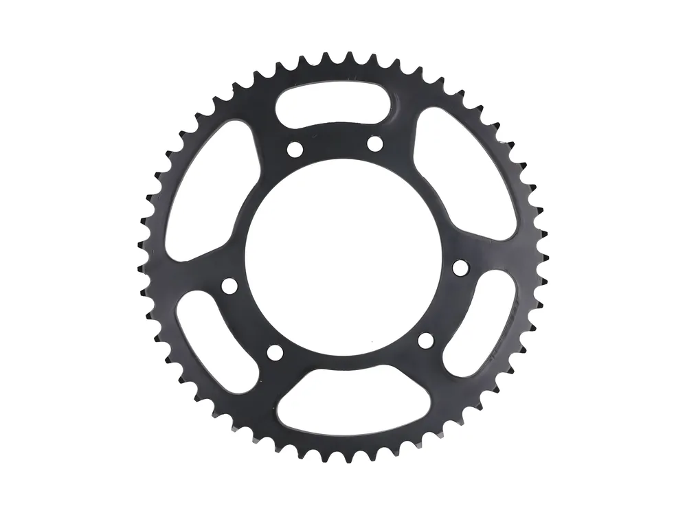 Kettenrad 53Z für Derbi, Aprilia, MH, Rieju, Malaguti, Yamaha Must-Have