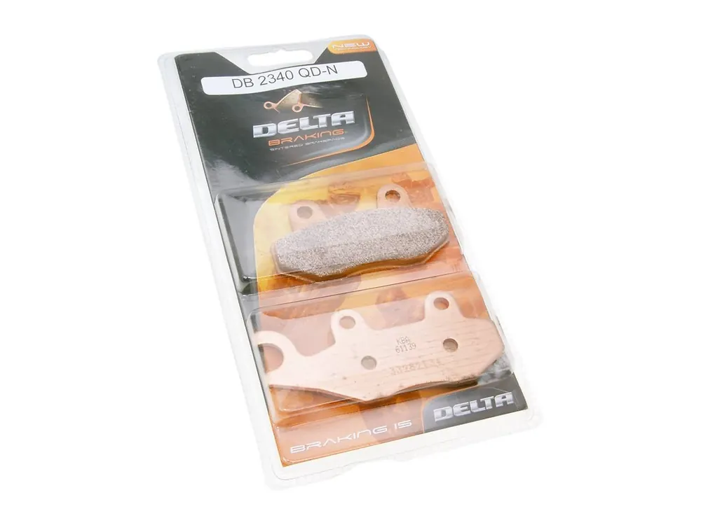 Garantierte Lieferung Bremsbeläge Delta Braking Sinter DB2340QDN