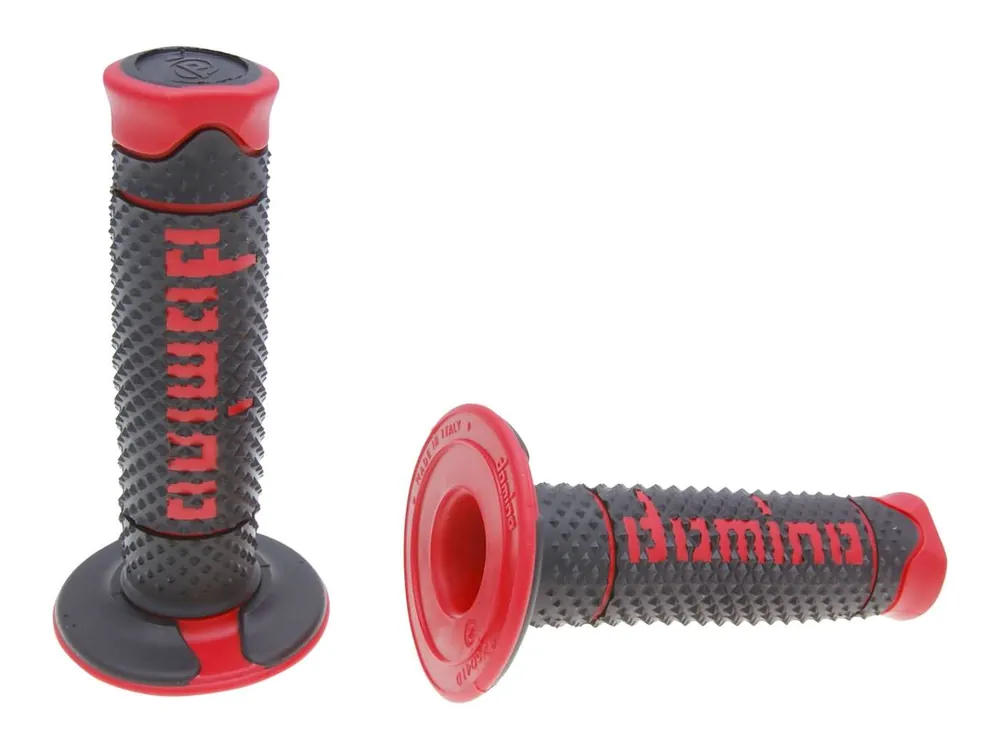 Griffe Satz Domino A260 Off-Road schwarz / rot Aktuell
