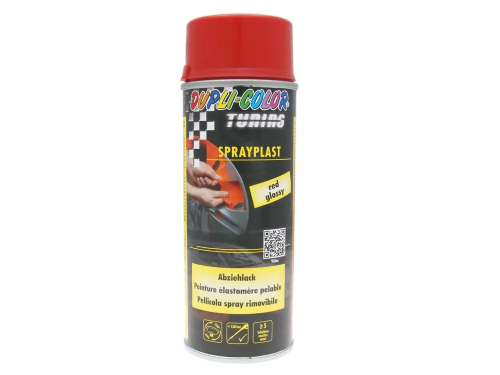 Abziehlack Dupli-Color Sprayplast rot glänzend 400ml Mega-Angebot