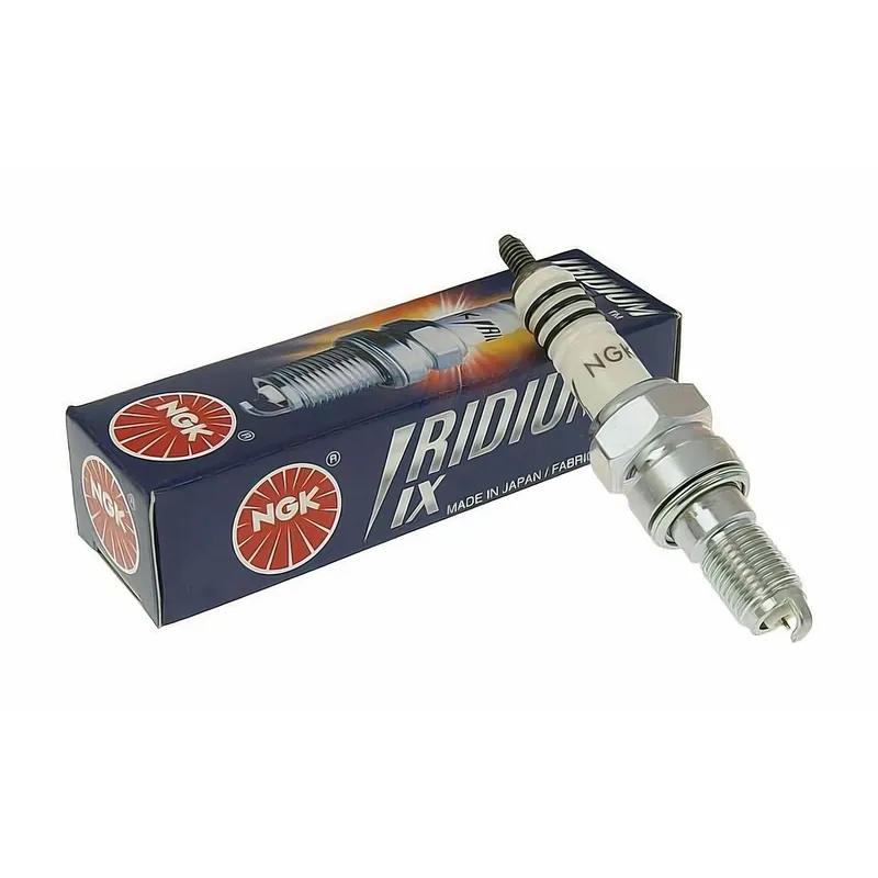 Markenprodukt Zündkerze NGK CR8EHIX-9 Iridium-Zündkerze entstört, 19,0mm Langgewinde Ø 10,0mm, 3797