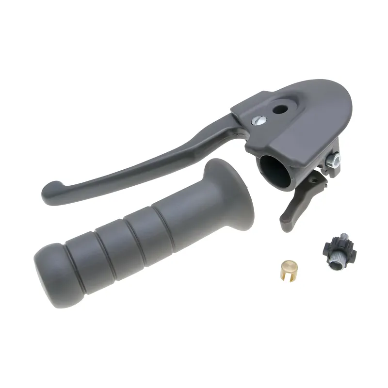 Bremsarmatur links mit Bremshebel, Chokehebel und Griffgummi für Piaggio Bravo, SI 1992-1994 Letzte Chance