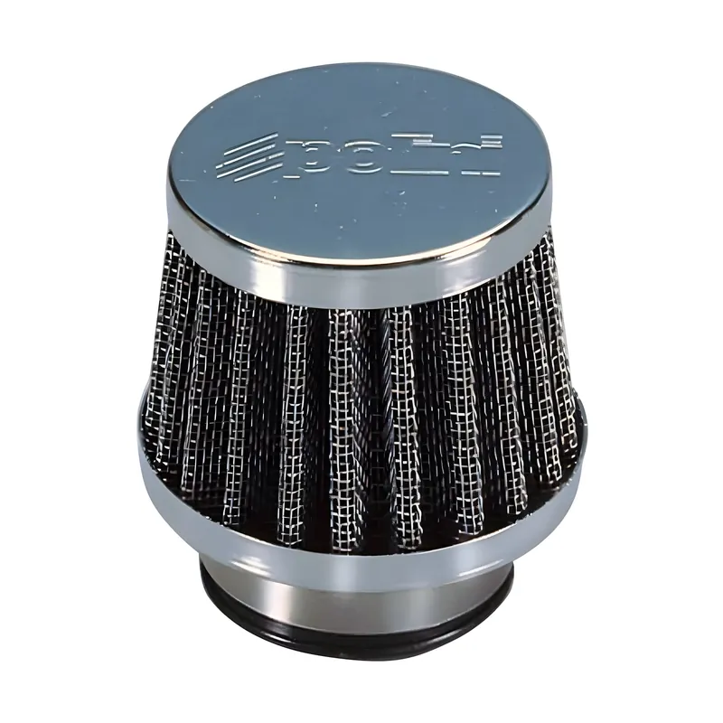 Rabatt Luftfilter Polini Metal Air Filter klein 35mm gerade Chrom