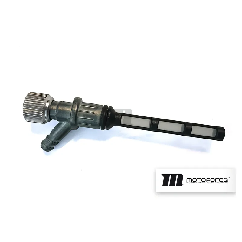 Benzinhahn Motoforce manuell für Piaggio / für Gilera / für Derbi / für Aprilia / MBK / für Yamaha 15mm Preisreduziert