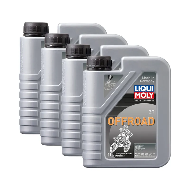Preis Gesenkt 4x Liqui Moly 3065 Motorbike 2T Offroad Motoröl Enduro Quad Schneemobil 1L