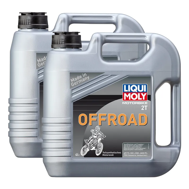 Bestseller 2x Liqui Moly 3066 Motorbike 2T Offroad Motoröl Enduro Quad Schneemobil 4L