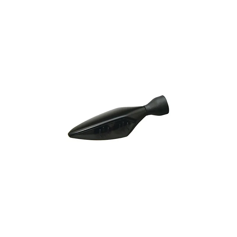 Preiswert Blinker Micro Rhombus Dark, schwarz, vorne rechts / hinten links