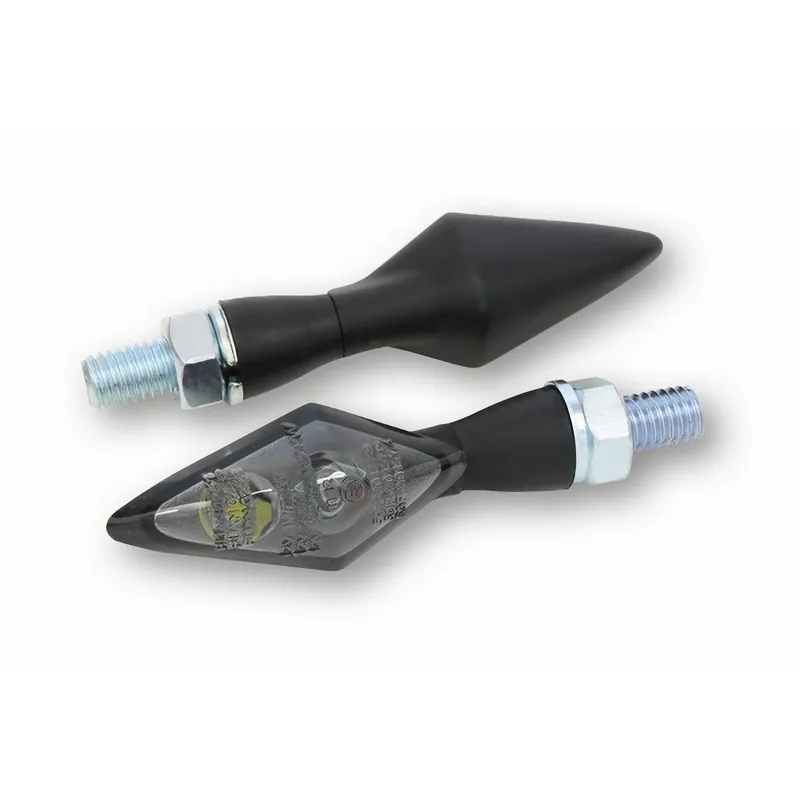 Blinker Highsider Pen Head Double Positionsleuchte LED schwarz getönt Günstig