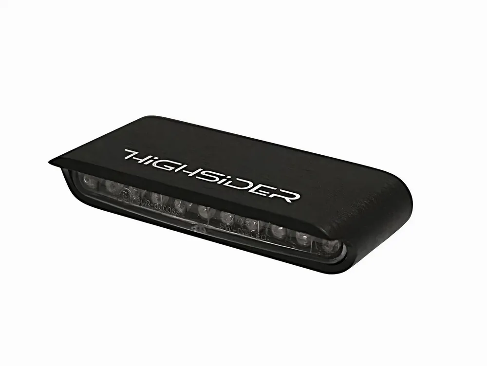 Direkt Vom Hersteller LED-Blinker STRIPE mit Universal Alu-Gehäuse schwarz