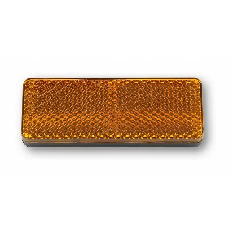 SHIN YO Gabelreflektor rechteckig, gelb Sonderangebot