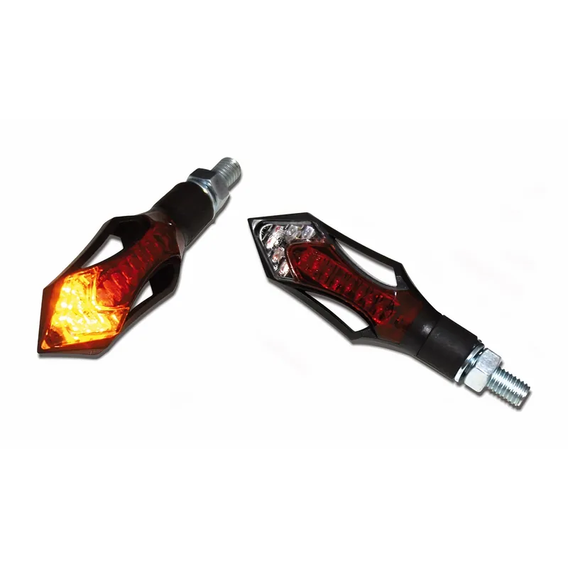 SHIN YO LED Rück-, Bremslicht, Blinker Einheit HATCH, schwarz Letzte Chance