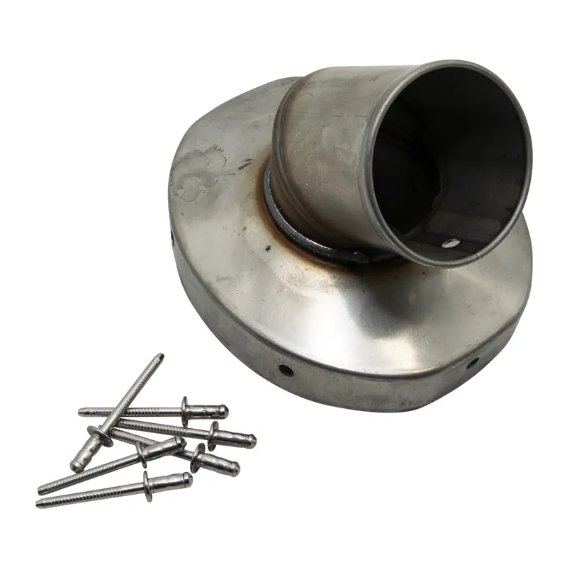 Saisonangebot Auspuffblende LeoVince Auspuff-Ersatzteil Kappe Endschalldämpfer, Ø 54mm