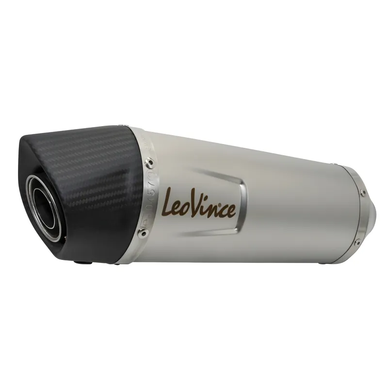 Endschalldämpfer LeoVince Auspuff-Ersatzteil 0457 / 10410, Ø 54mm 300mm Nur Heute