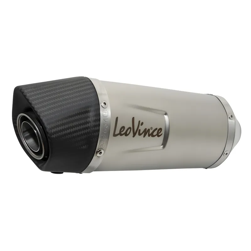 Günstig Endschalldämpfer LeoVince Auspuff-Ersatzteil 9634, Ø 54mm 250mm