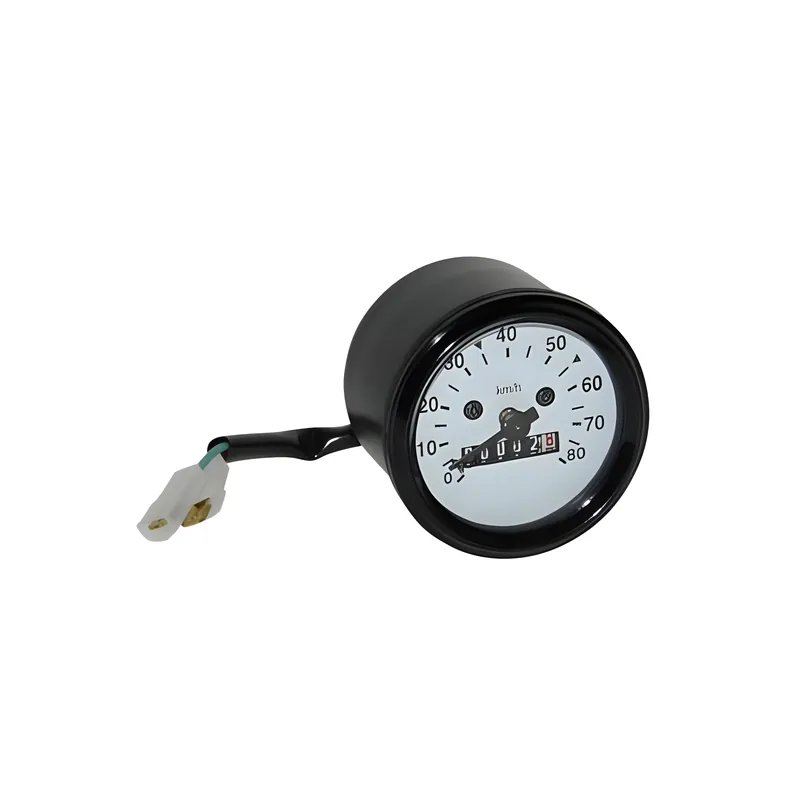 Tachometer (weiß 80km) für Puch Maxi/Tomos/Universal 60mm Direkt Vom Hersteller