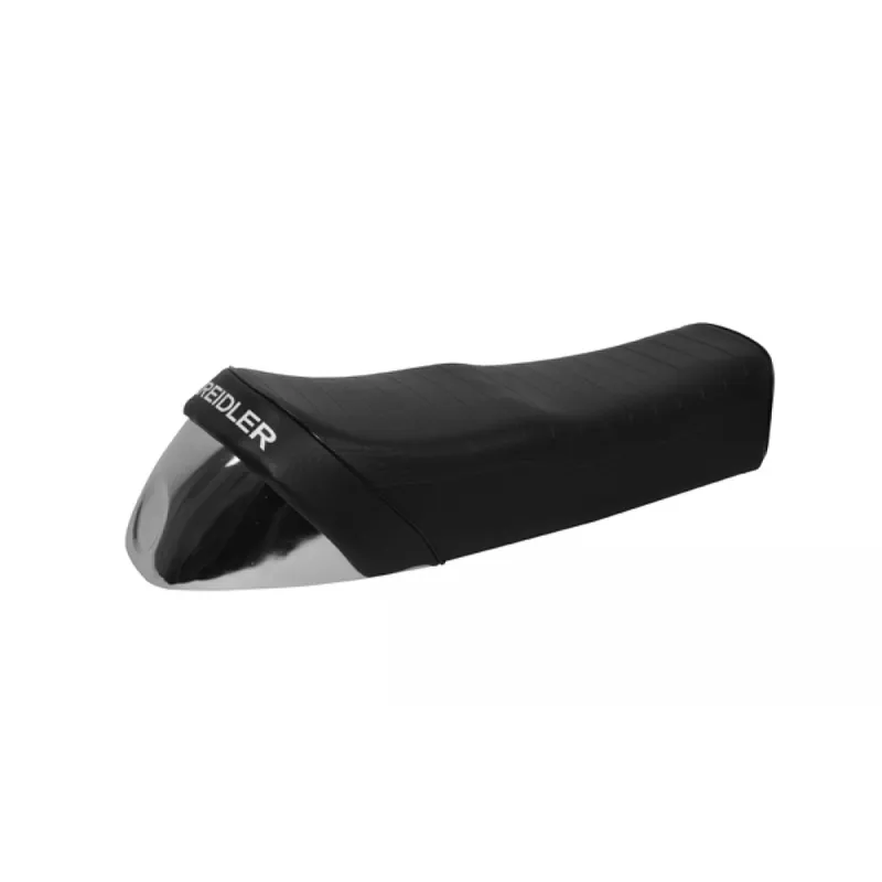 Neue Ware Sitzbank chrom Spoiler schwarz für Kreidler
