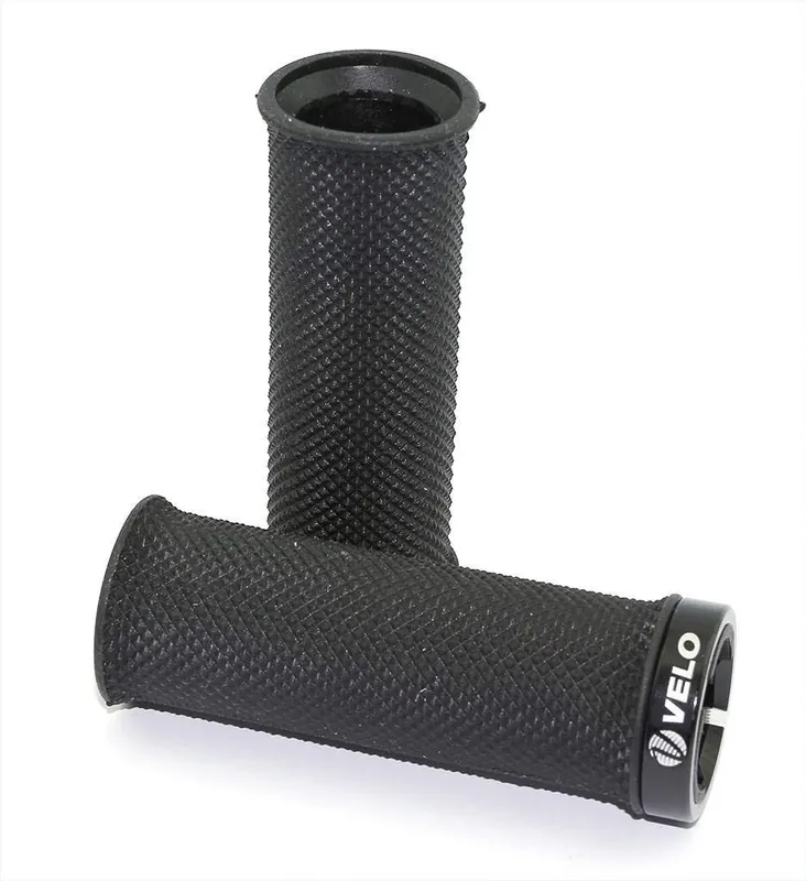 Super-Preis Lenkergriffe Velo VLG8843AD2-BLACK Griffe Set schwarz kurz 92mm für Fahrräder