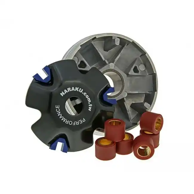 Heißes Angebot Variomatik Naraku Standard, inkl. Gewichte (5,5gr.), 139 QMA / QMB, z.B. für Kymco Top Boy, Super 9 / Sym Jet, Red Devil / Bao