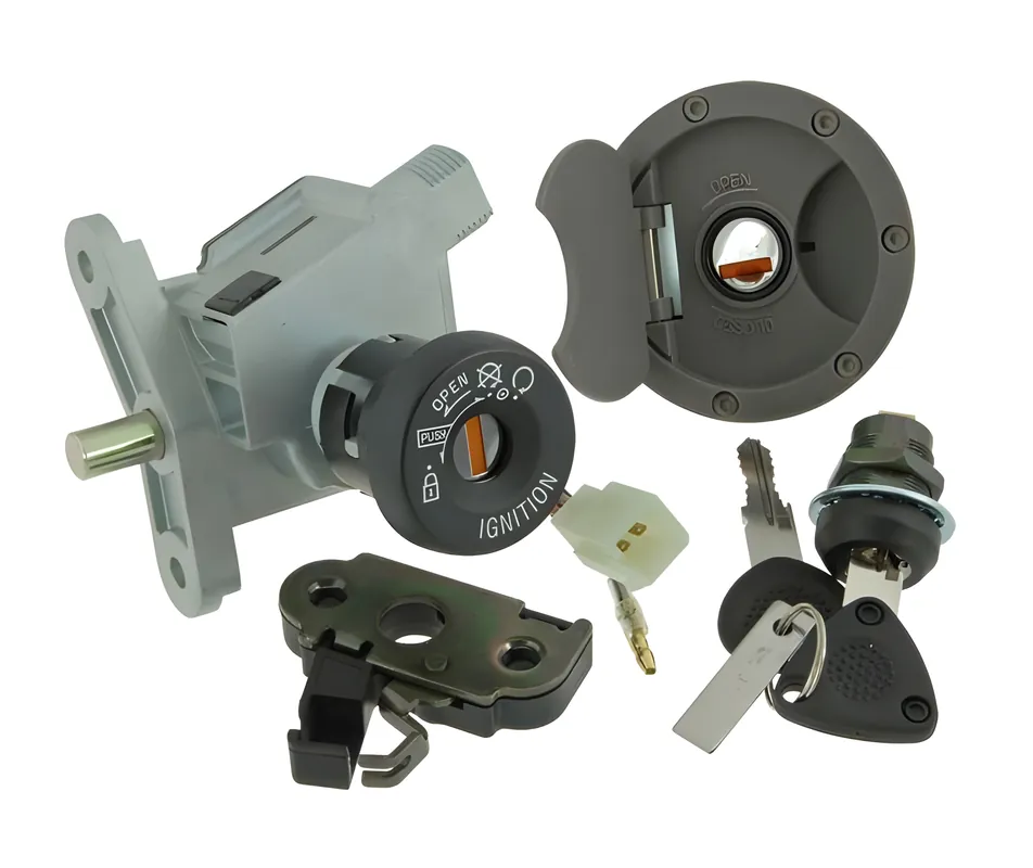 Rabatt Schlossset Motoforce für MBK Nitro / Yamaha Aerox (bis Bj. 2003) (4 Teilig)