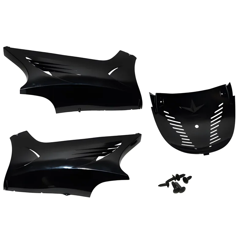 Verkleidung DMP, Unterboden für MBK Nitro / Yamaha Aerox, unlackiert, 3 Teilig Geprüft