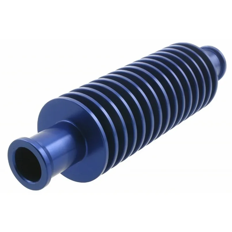 Wochenendangebot Durchlaufkühler STR8, rund, Anschlussweite 17mm / Innendurchmesser 13mm, blau
