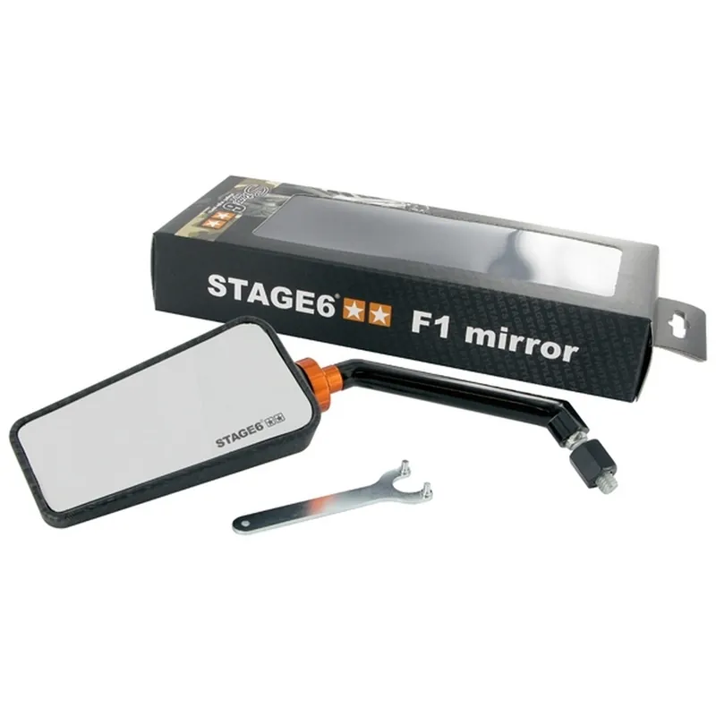 Spiegel Stage6 F1, links, M8, carbon (matt) Sonderangebot