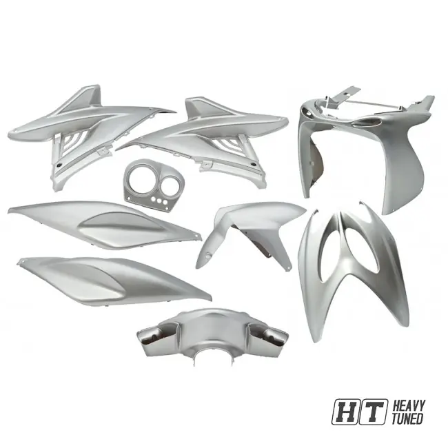 Verkleidungsset 9 Teilig für Yamaha Aerox, MBK Nitro - Silber Saisonangebot