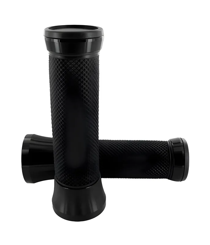 Neue Ware Lenkergriffe STR8 CNC, schwarz / schwarz