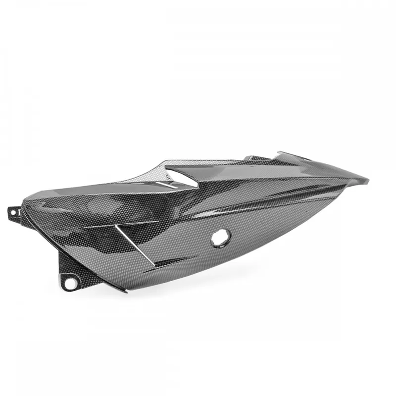 Echt Seitenverkleidung hinten links für Peugeot Speedfight 2, carbon - look